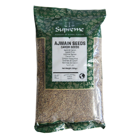 Supreme Ajwain (Carom) Seeds - 10x300g