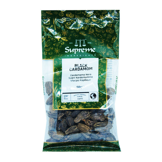 Supreme Black Cardamoms - 20x50g