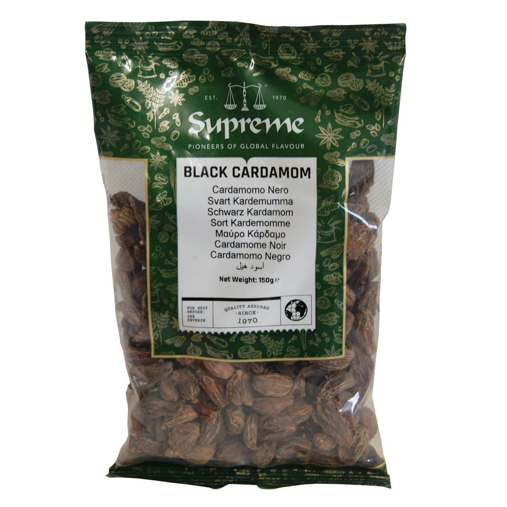 Supreme Black Cardamom - 10x150g
