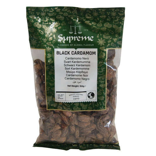 Supreme Black Cardamom - 10x150g