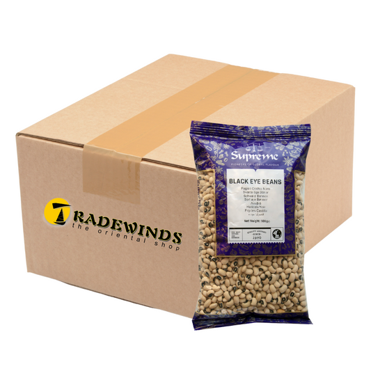 Supreme Black Eye Beans - 18x500g