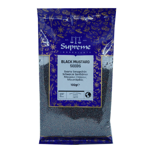 Supreme Mustard Seeds Black - 18x100g