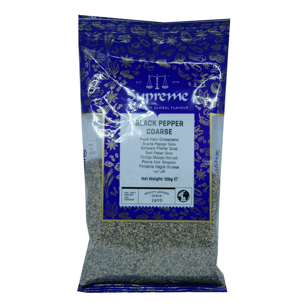 Supreme Black Pepper Coarse - 18x100g