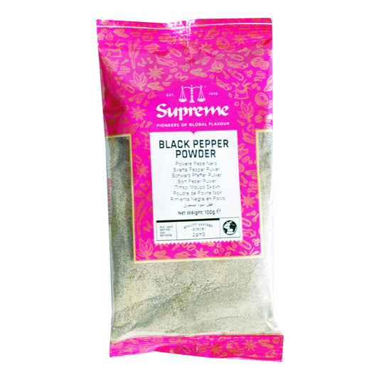 Supreme Black Pepper Powder - 18x100g