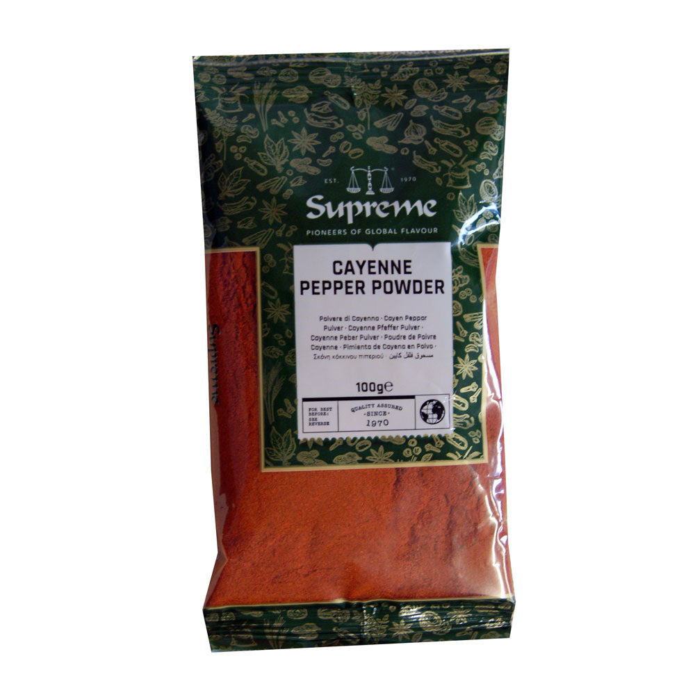 Supreme Cayenne Pepper Powder - 18x100g