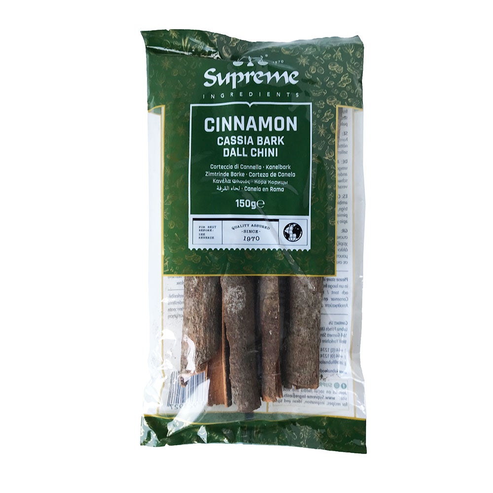 Supreme Cinnamon Cassia Bark (Dall Chini) - 10x150g