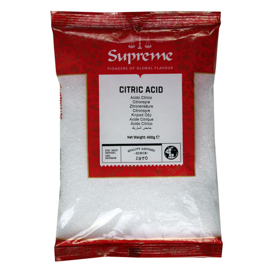 Supreme Citric Acid - 10x400g