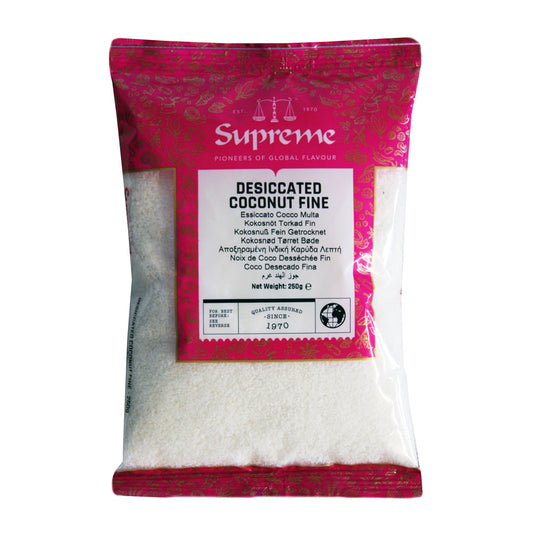 Supreme Fine Desiccated Coconut - 10x250g