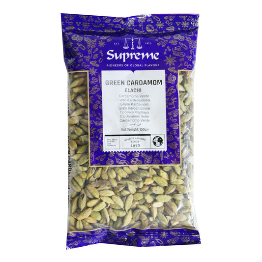 Supreme Green Cardamoms - 10x150g