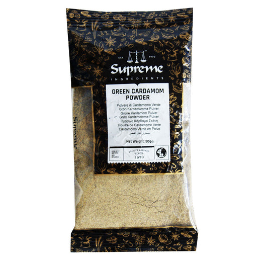Supreme Green Cardamom Powder - 18x50g