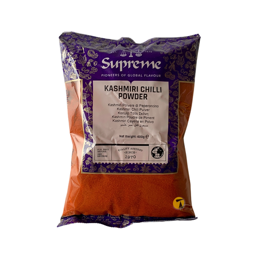 Supreme Kashmiri Chilli Powder - 10x400g