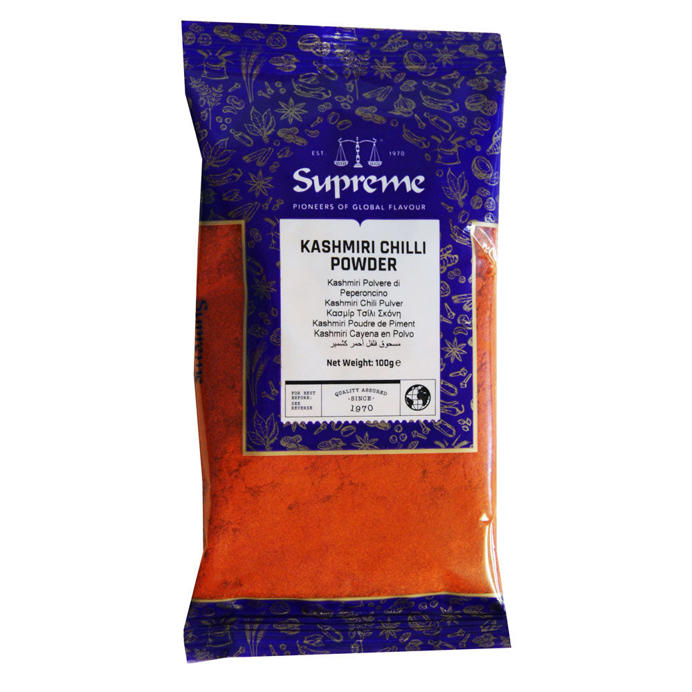 Supreme Kashmiri Chilli Powder - 18x100g