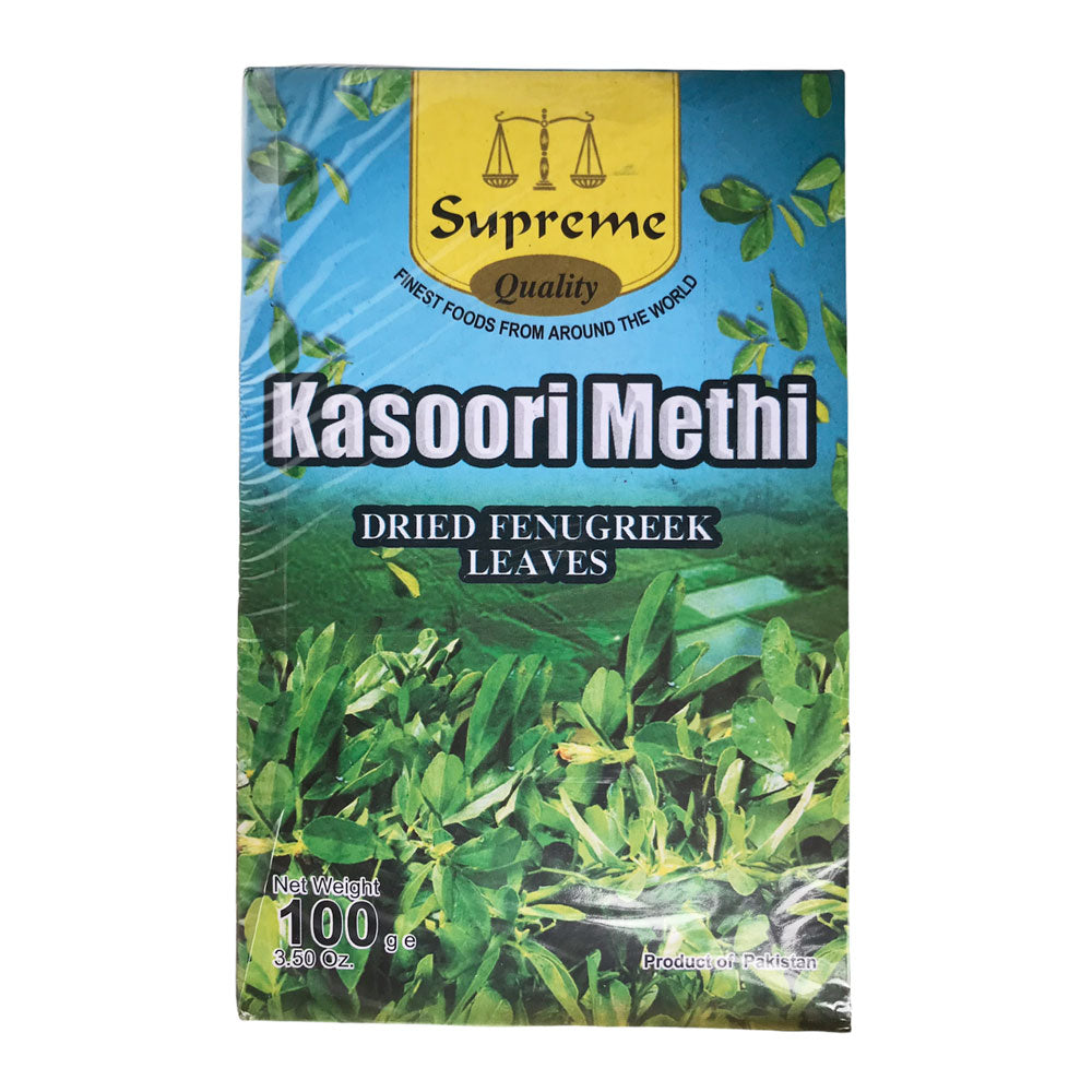 Supreme Kasoori Methi Dried Fenugreek Leaves - 6x100g
