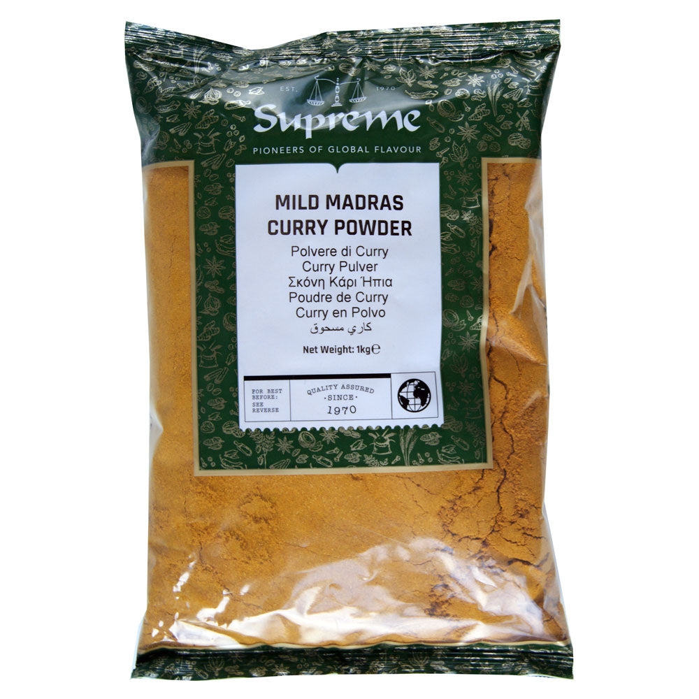 Supreme Mild Madras Curry Powder - 6x1kg