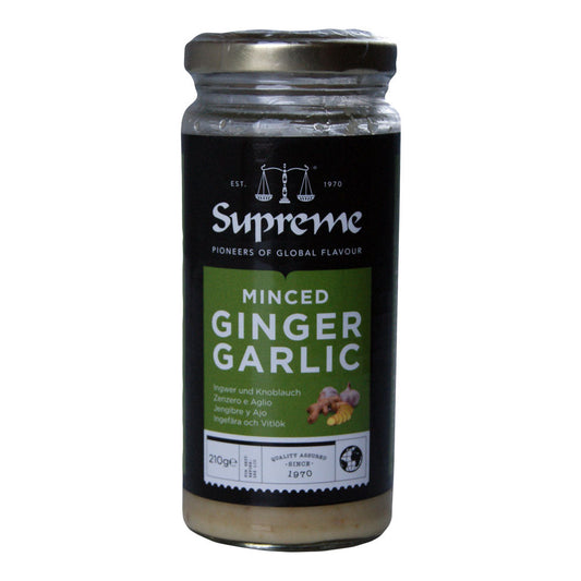 Supreme Minced Garlic - 12x210g