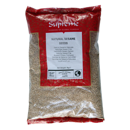 Supreme Sesame Seeds Natural - 6x1kg