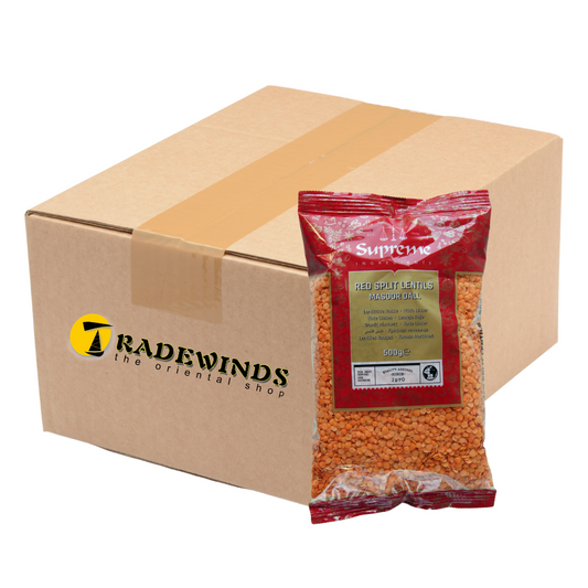 Supreme Red Split Lentils - 20x500g