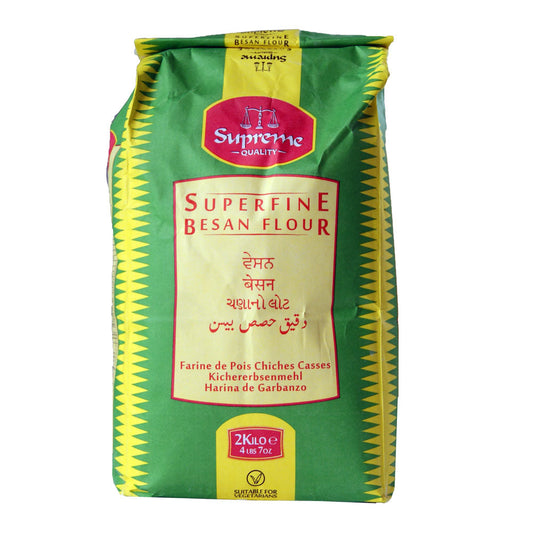 Supreme Superfine Besan Flour (Gram Flour) - 6x2kg