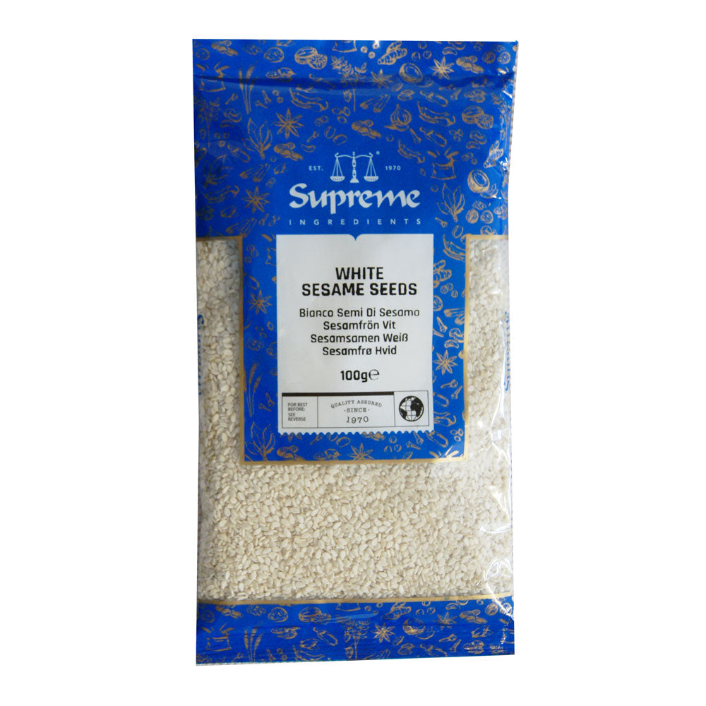 Supreme Sesame Seeds White - 18x100g