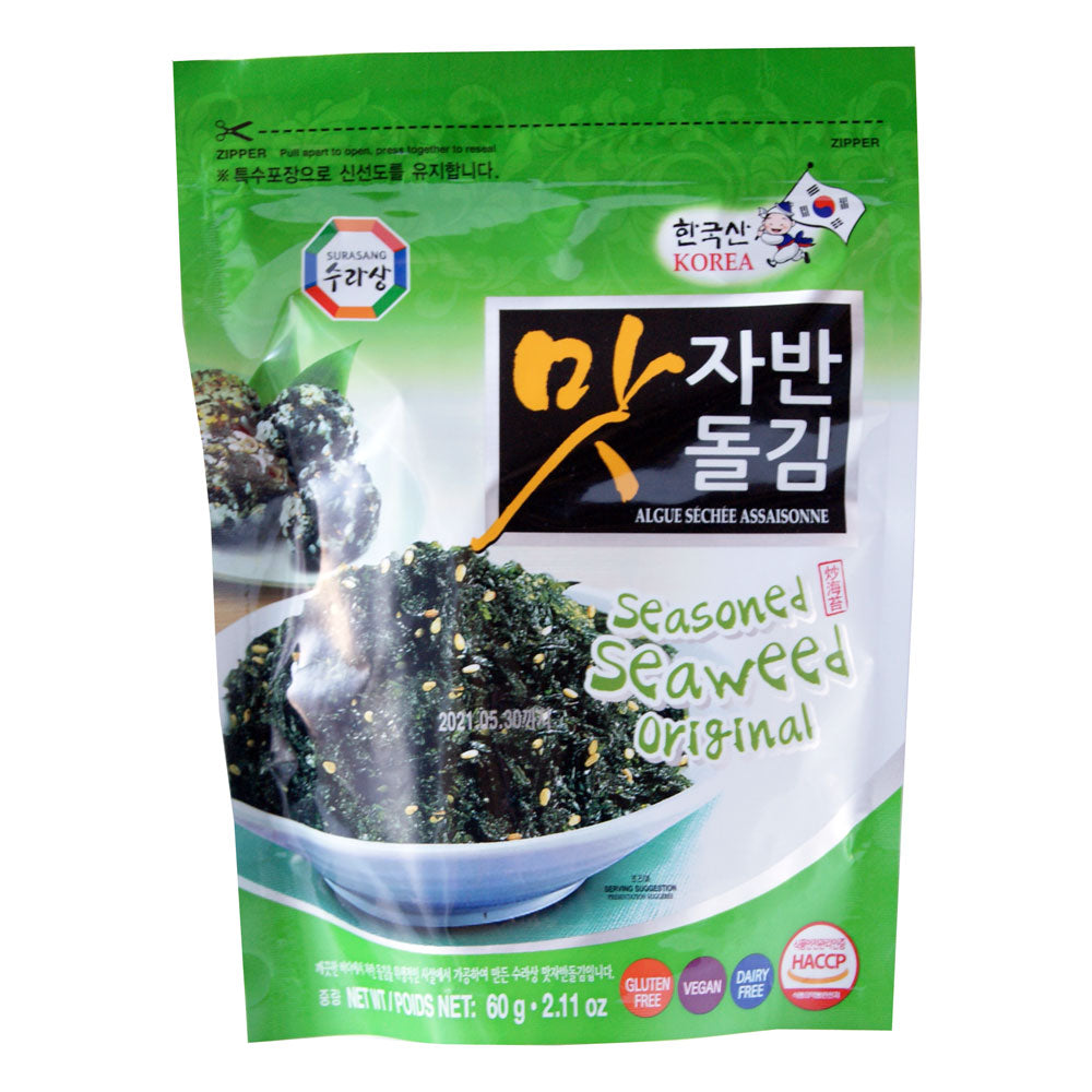 Surasang Seasoned Seaweed - Original - 20x60g