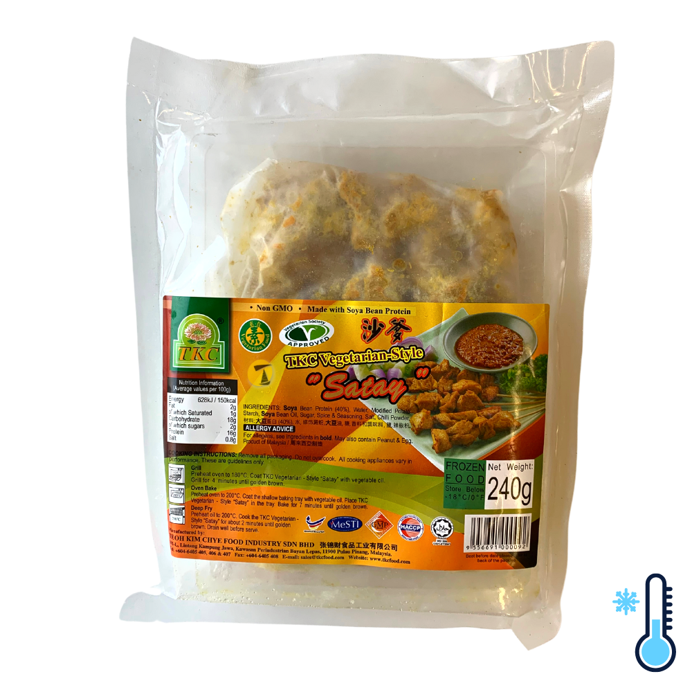 TKC Vegetarian Style Satay - 40x240g [FROZEN]