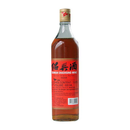 Shaohsing Taijade Chinese Cooking Rice Wine - 12x600ml