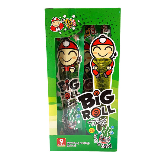 Taokaenoi Big Roll Grilled Seaweed Roll - Classic - 12x(9x3g)