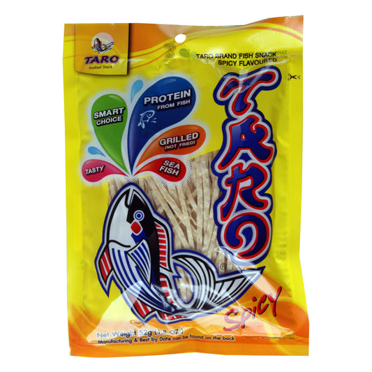 Taro Fish Snack - Spicy Flavour - 36x52g