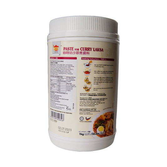 Tean's Gourmet Curry Laksa Paste - 6x1kg