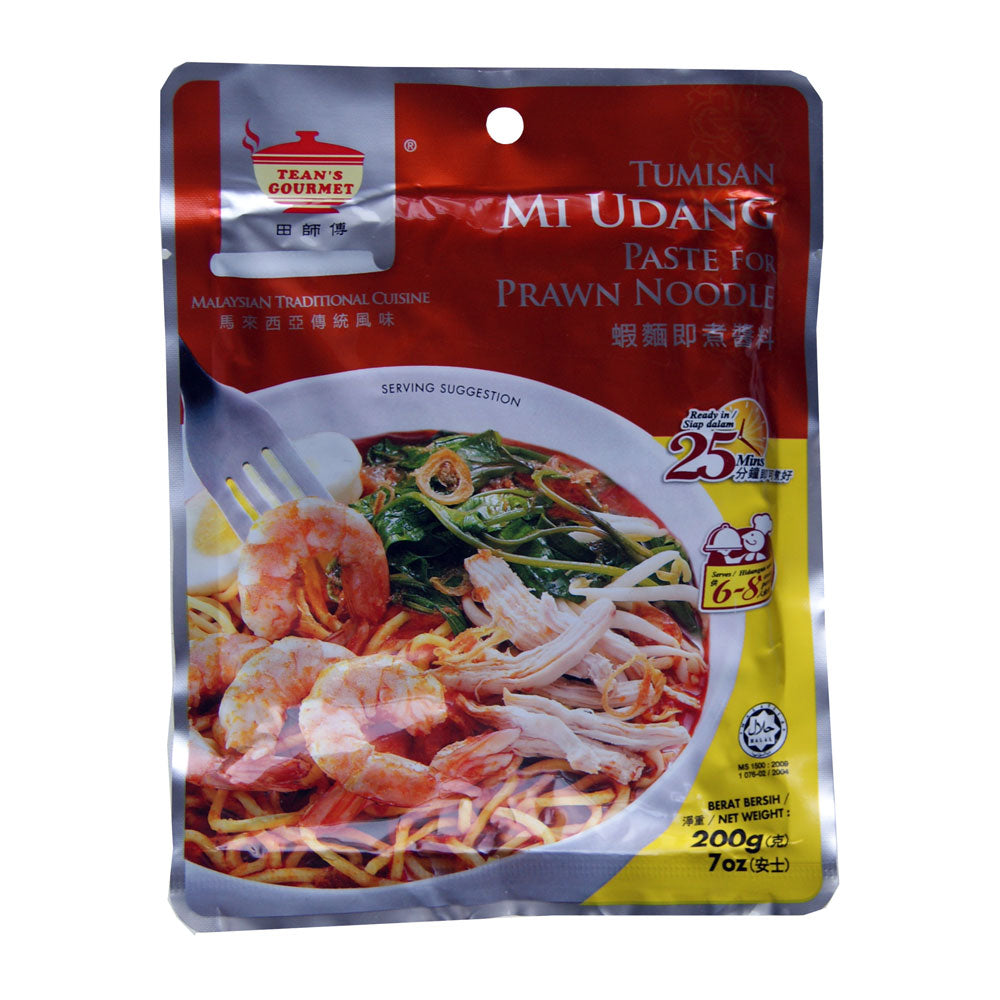 Tean's Gourmet Malaysian Prawn Noodle Paste - 48x200g