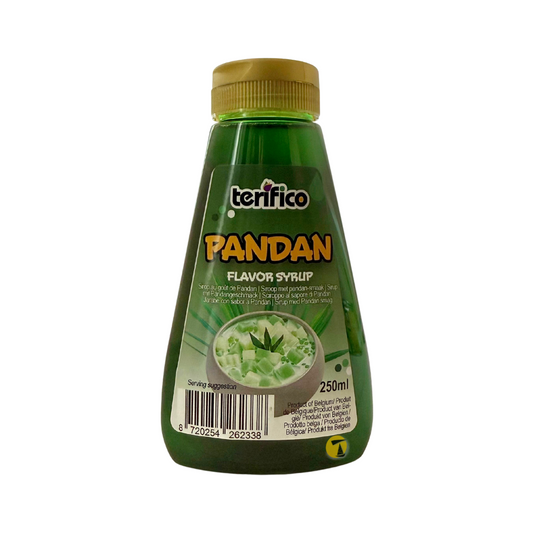 Terifico Pandan Flavour Syrup - 12x250ml