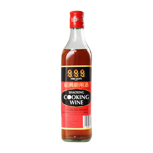 Three Eights Shaoxing Cooking Wine - 12x500ml