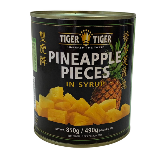 Tiger Tiger Pineapple Pieces In Syrup - 24x850g