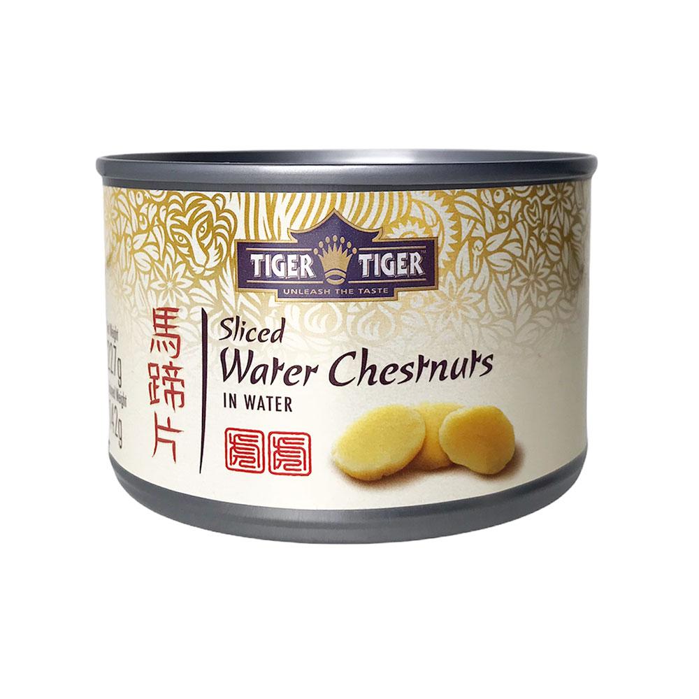 Tiger Tiger Sliced Water Chestnuts in Water - 12x227g