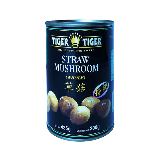Tiger Tiger Straw Mushroom WHOLE - 24x425g