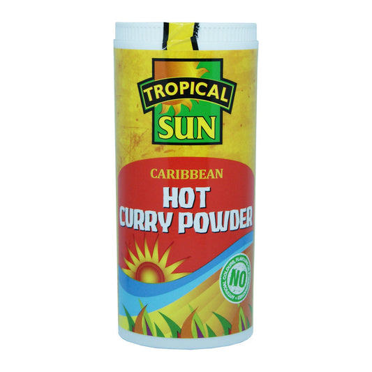 Tropical Sun Caribbean Hot Curry Powder - 12x100g