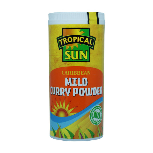Tropical Sun Caribbean Mild Curry Powder - 12x100g