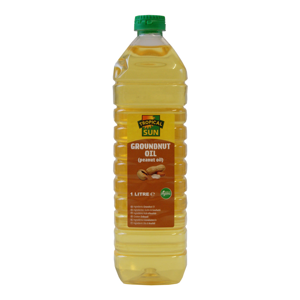 Tropical Sun Groundnut Oil - 6 x 1ltr