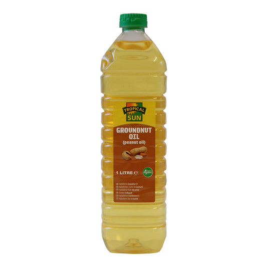 Tropical Sun Groundnut Oil - 6 x 1ltr