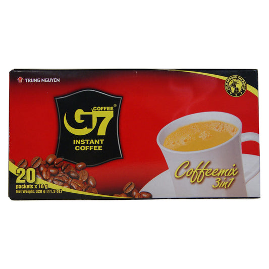 Trung Nguyen G7 3 in 1 Instant Coffee Mix - 24x(20x16g) (Box)