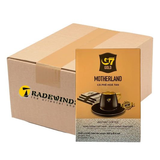 Trung Nguyen G7 gold Instant Coffee Motherland (14 Pkt) - 12x252g
