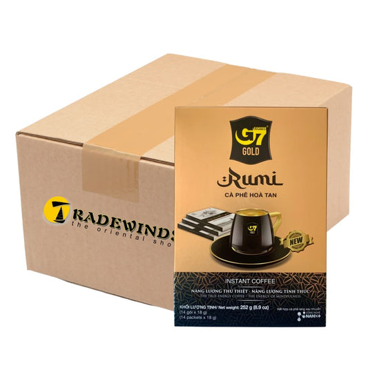 Trung Nguyen G7 gold Instant Coffee Rumi (14 Pkt) - 12x252g