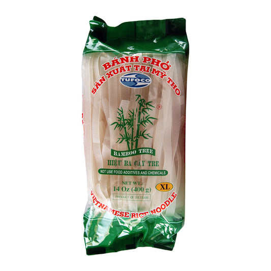 Bamboo Tree Brand Vietnamese Rice Noodle XL (10mm) - 30x400g