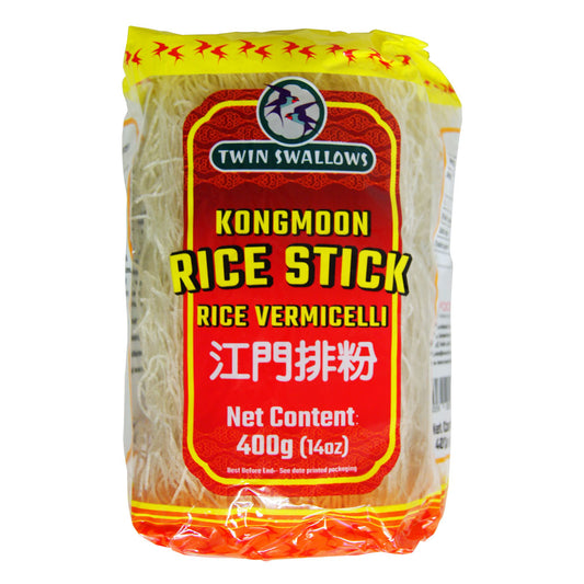 Twin Swallows Kongmoon Rice Stick Rice Vermicelli - 30x400g