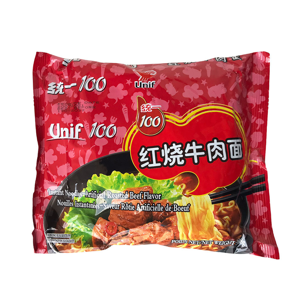 Unif Roasted Beef Noodles - 24x108g