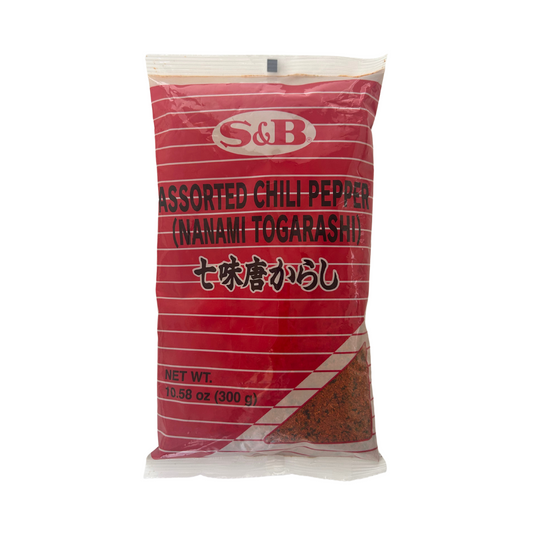 S&B Assorted Chilli Pepper (Nanami Togarashi) - 30x300g