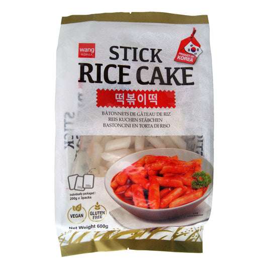 Wang Rice Cake STICKS (Tteokbokki) - 12x600g