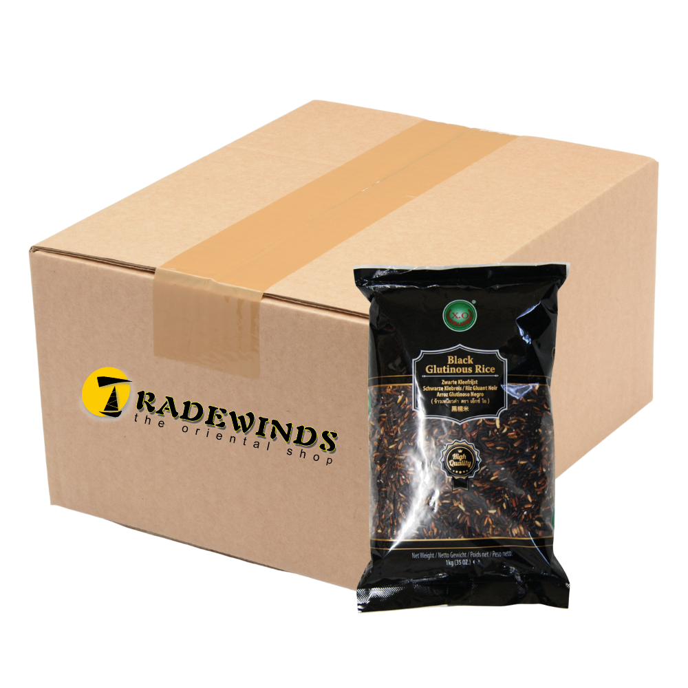 X.O Glutinous Black Thai Rice - 12x1kg