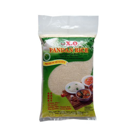X.O Pandan Thai Jasmine Rice - 4x4.5kg