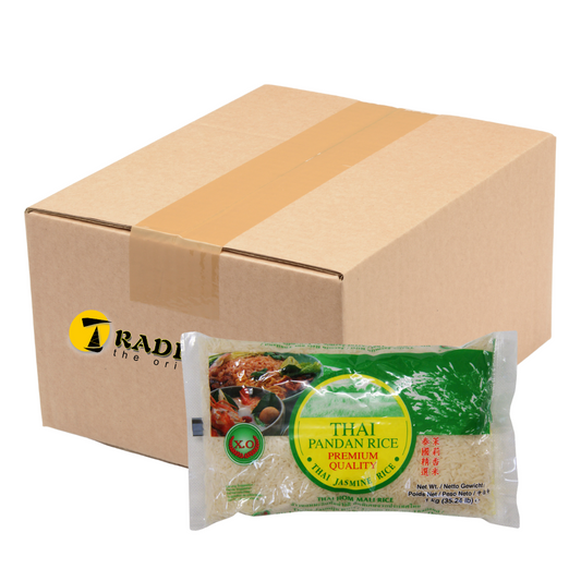 X.O Thai Pandan Jasmin Rice - 10x1kg
